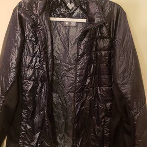 OBERMEYER Black light puffer shell jacket Mens size Medium